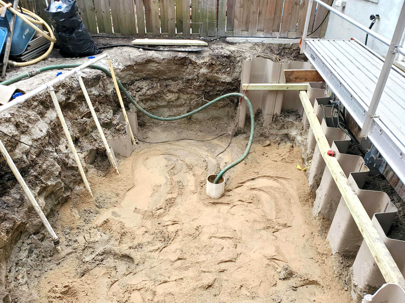 groundwater-remediation Groundwater Remediation and Sheet Shoring Installation